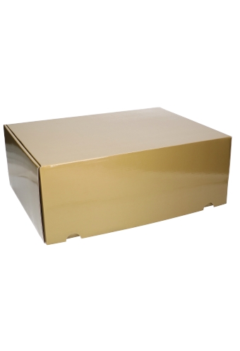 Luxe Verzenddoos Rolo Goud Blinkend 42.5x31x15.5cm 25stuks