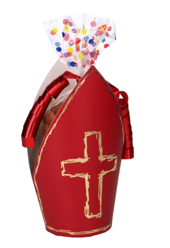 Kartonnen Koker Sint Mijter Medium 11x7.5x18cm 1stuks