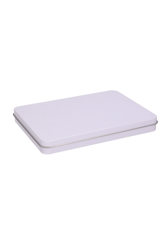 Blikken Wit Blanco A5 22x16x2.5cm 12stuks