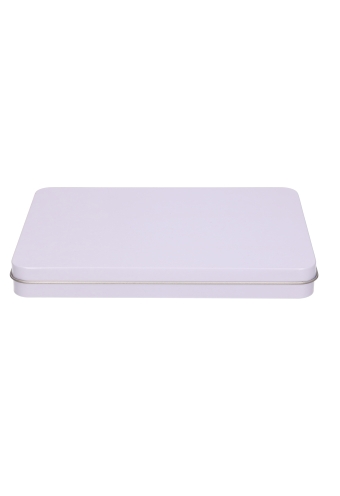 Blikken Wit Blanco A5 22x16x2.5cm 12stuks