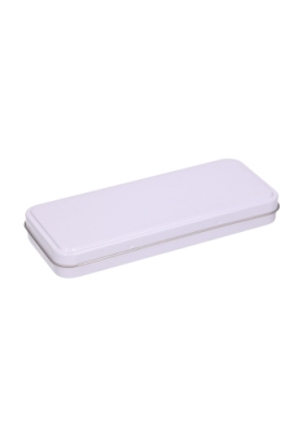 Blikken Wit Blanco 18.1x7.6x2.2cm 24stuks