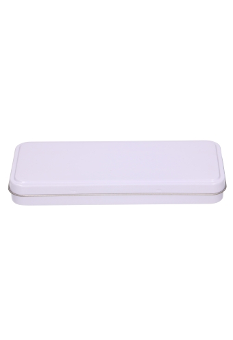 Blikken Wit Blanco 18.1x7.6x2.2cm 24stuks