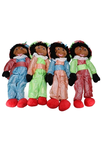 Decoratiepop Groot Piet Met Pet 50cm