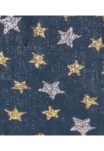 Luxe Kadolint IJzerdraad Blue & Stars Gold  63mm x 10meter