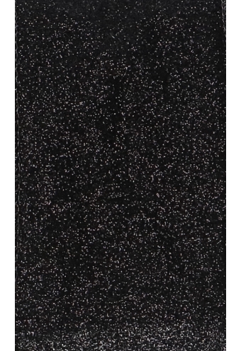 Luxe Kadolint Zwart Glitter Met IJzerdraad 63mm x 10 meter OP IS OP