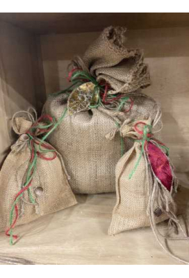 Jutezak Onbedrukt Groot Met Koord 30x40cm 25stuks Jutezak Onbedrukt Groot Met Koord 30x40cm 25stuks