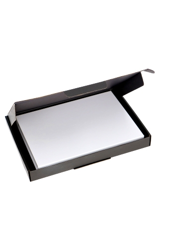 Brievenbusdoos Met Klep Pinto Zwart & Zwart A5 24.5x17.5x2.9cm 100stuk