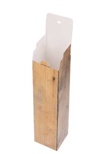 Wijndozen 1-Fles Hout 8.7x8.7x33cm 100stuks