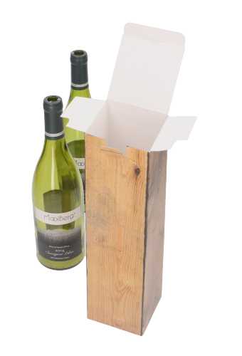 Wijndozen 1-Fles Hout 8.7x8.7x33cm 100stuks