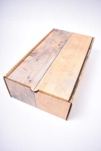 Wijndozen 2-Fles Hout 34x17x9.2cm 25stuks