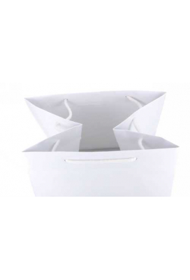 Kadotajes Rome Uni Wit Glanzend Met Koord 25x23x30cm Extra Diep 10st Kadotajes Rome Uni Wit Glanzend Met Koord 25x23x30cm Extra Diep 10st