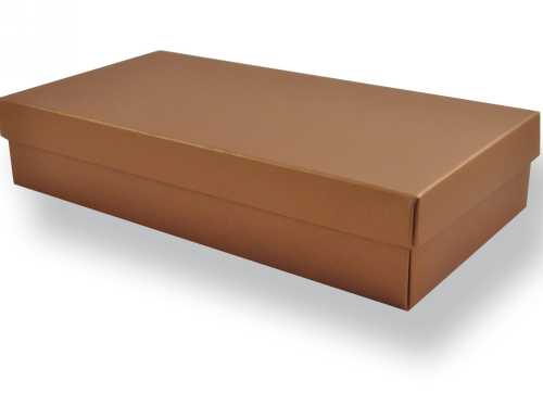 Geschenkdoos 10.7x21.7x4.5cm Ivo Metallic Koper 50stuks