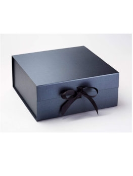 Luxueuze Magneetdozen Diamond & Satijn Tinnen Mat 33x33x14.5cm 12st