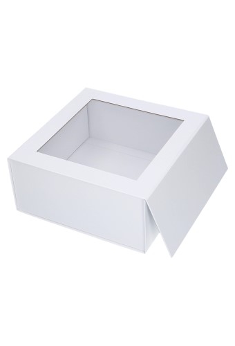 Luxe Magneetdozen New York FSC® Wit Mat & Venster 22x22x10cm 25stuks