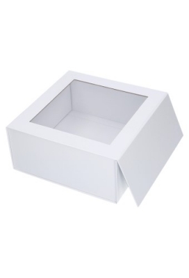 Luxe Magneetdozen New York FSC® Wit Mat & Venster 22x22x10cm 25stuks
