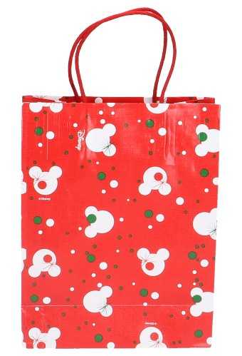 Luxe Kersttasjes Medium Mickey Mouse Disney 19x9x25cm 9stuks