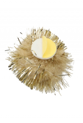 Pombows 20mm Licht Goud met plakker 100stuks