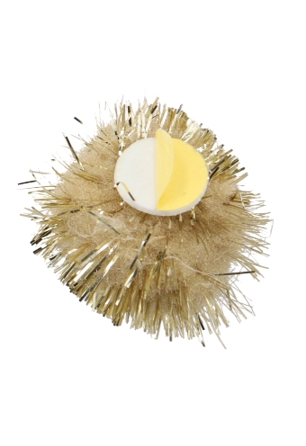 Pombows 20mm Licht Goud met plakker 100stuks