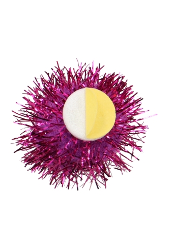 Pombows 25mm Roze & Lila met plakker 100stuks