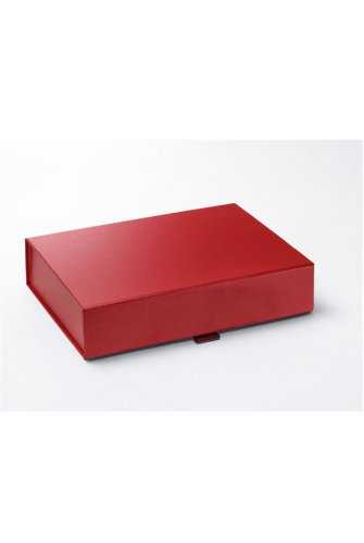 Luxueuze Magneetdozen Diamond & Lintje Rood 31.5x23.5x6.5cm 12stuks