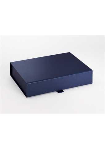 Luxueuze Magneetdozen Diamond & Lintje Navy 31.5x23.5x6.5cm 12stuks