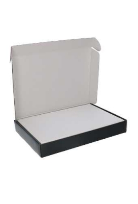 Luxe Verzenddoos Rolo Zwart Blinkend 32x23x4.6cm 25stuks