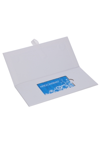 Luxe Klepenvelop Doosje Tampa Met Magneet Wit Mat 19x9cm 25stuks