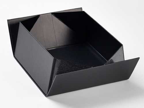 Luxueuze Geschenkdekseldoos diamond Zwart Mat 26x25.5x11.5cm 12stuks