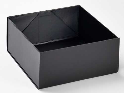 Luxueuze Geschenkdekseldoos diamond Zwart Mat 26x25.5x11.5cm 12stuks