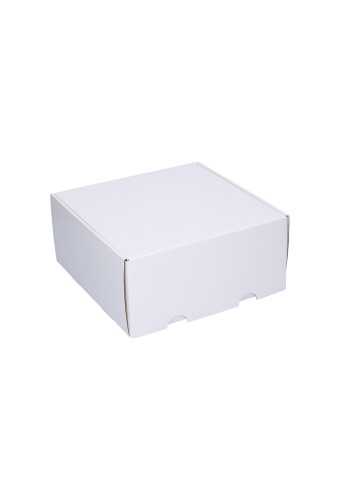 Luxe Verzenddoos Rolo Wit Blinkend 24x23x11cm 25stuks