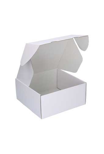 Luxe Verzenddoos Rolo Wit Blinkend 24x23x11cm 25stuks