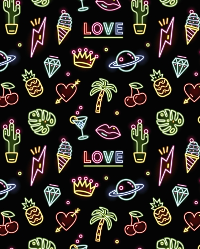 Inpakpapier Trendy Teens Love 50x70cm 250 vellen