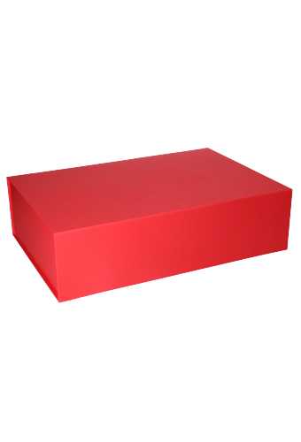 Luxe Magneetdozen Venetie Rood Mat 44x30x12cm 1440gr 10stuks