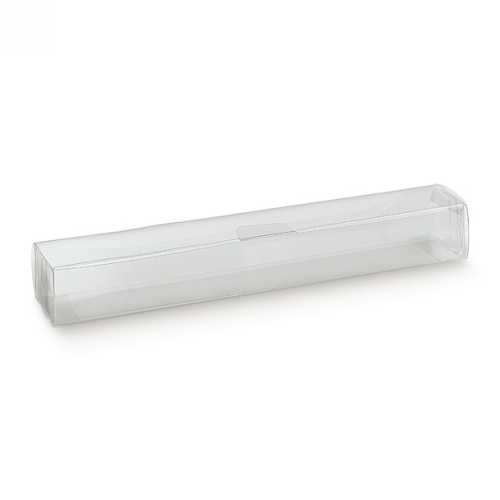 Transparant Rechthoekig Kadodoosje Plastic PET 24x4x3cm 10stuks