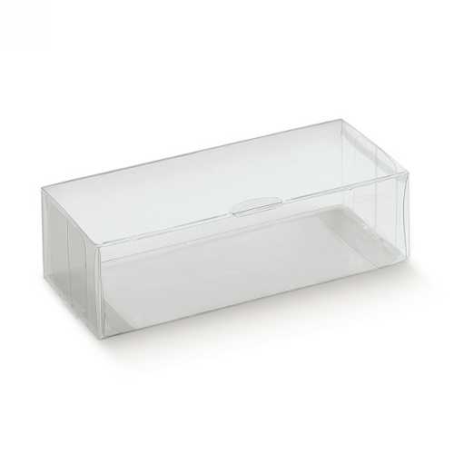 Transparant Rechthoekig Kadodoosje Plastic PET 15x6x4cm 10stuks