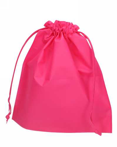 Geschenkzak Nonwoven Met Trekkoord Patti Fuchsia 35x10x39cm 200stuks