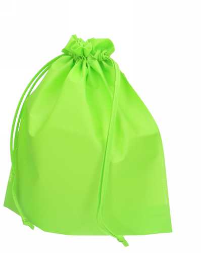 Geschenkzak Nonwoven Met Trekkoord Patti Groen.35x10x39cm 200stuks