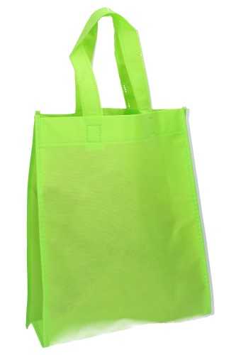 Draagtas Mango Nonwoven Met Lange Handvat Groen 30x10x35cm 200stuks