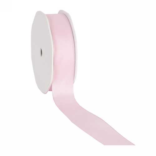 Luxe Taft Cadeaulint Met IJzerdraad Licht Roze 23mm x 20meter