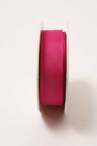 Luxe Taft Cadeaulint Met IJzerdraad Magenta 23mm x 20meter