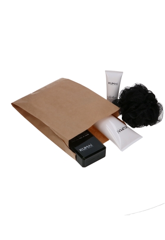 AKTIE Cadeauzakjes Met Zijvouw 5cm Kraft Naturel 70gr 21x29+2cm 500st