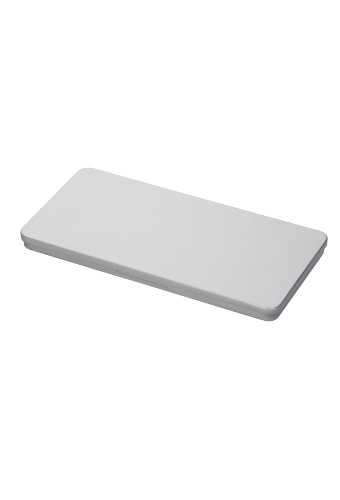 Blikken Blanco Rechthoekig 19x9.4x1.2cm 1stuks