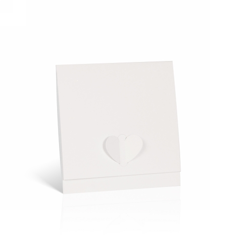 Kadobon & Envelop Love Wit 12.5x12.5cm 10stuks