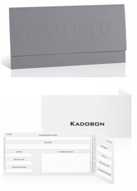 Kadobon & Envelop Impression Cadeau Lavender 21.5x10.5cm 10stuks