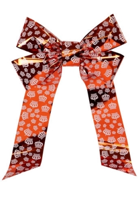 Magnum Autostrik Livorno Kroontjes Metallic Oranje 70x50+60cm