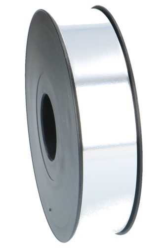 Krullint Metallic Reflex Zilver 30mm x 100 meter