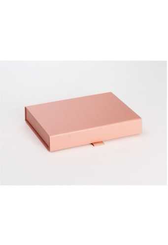 Luxueuze Magneetdozen Diamond & Lintje Roze Gold 17x12x3.5cm 12stuks