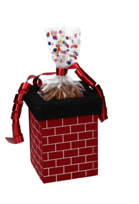 Geschenkmandje Vilt Schouw Sint 13x10x10cm 1stuks