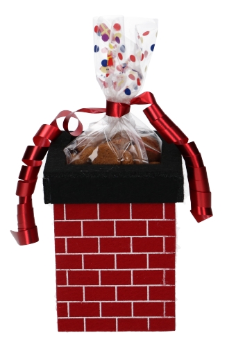 Geschenkmandje Vilt Schouw Sint 13x10x10cm 1stuks