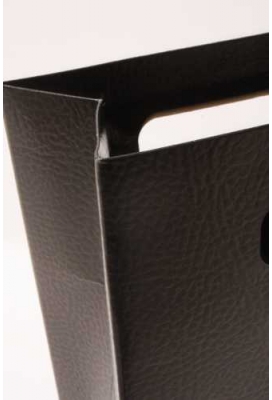 Kadotasje Luigi Karton Zwart Met Relief 12.5x7x18cm 10stuks